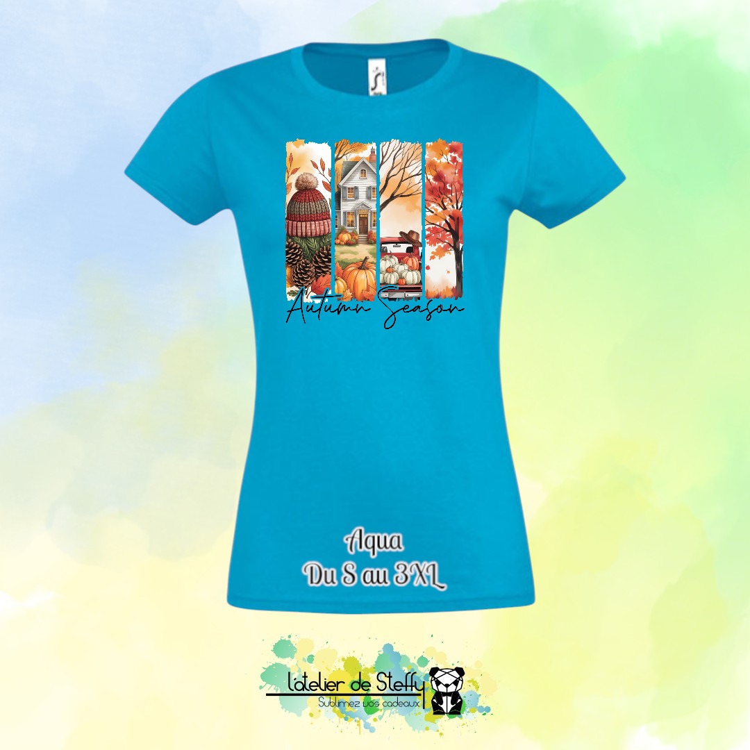 Tee shirt Steffy - Ambiance d'automne