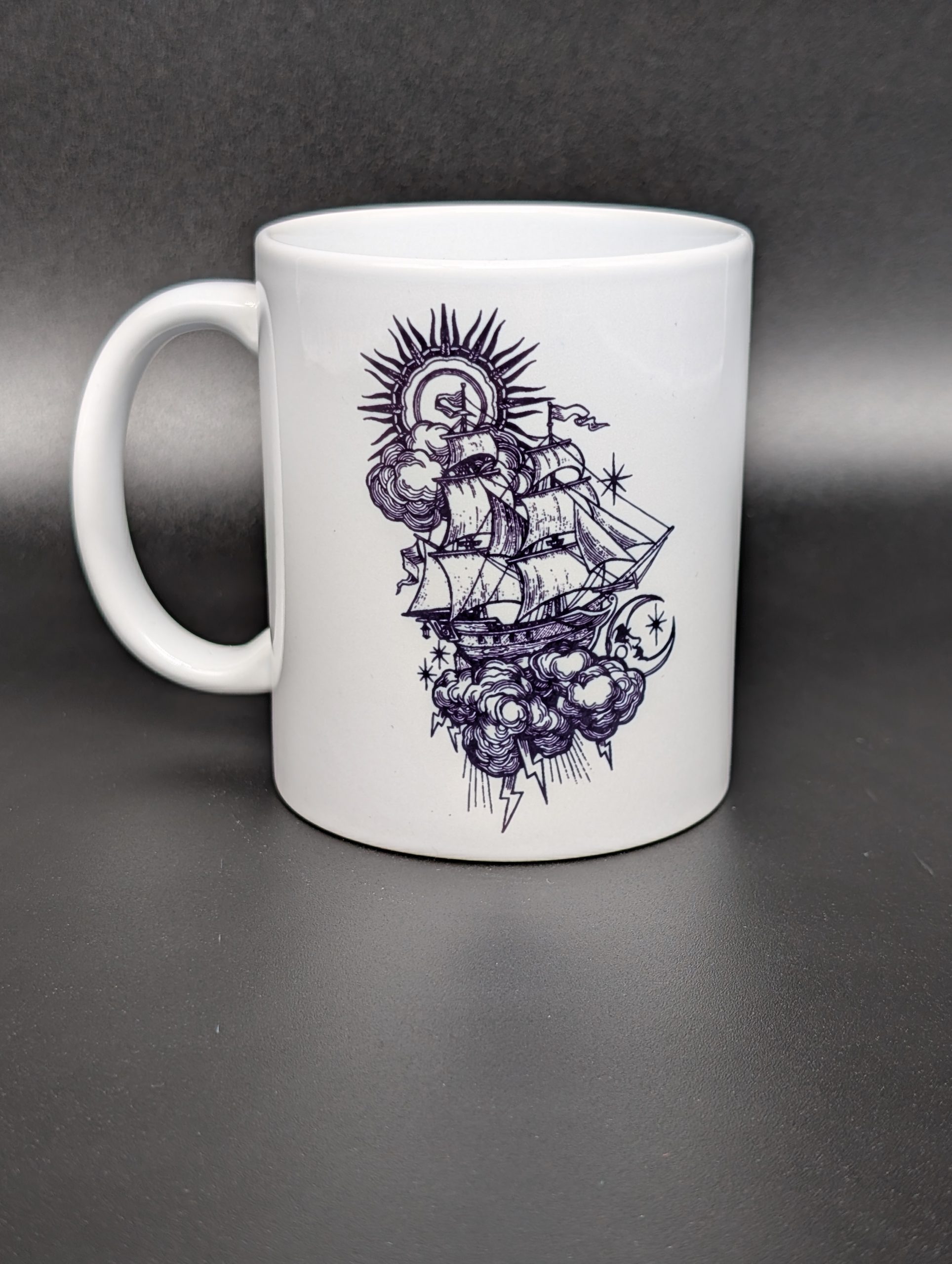 Mug blanc - Bateau météo