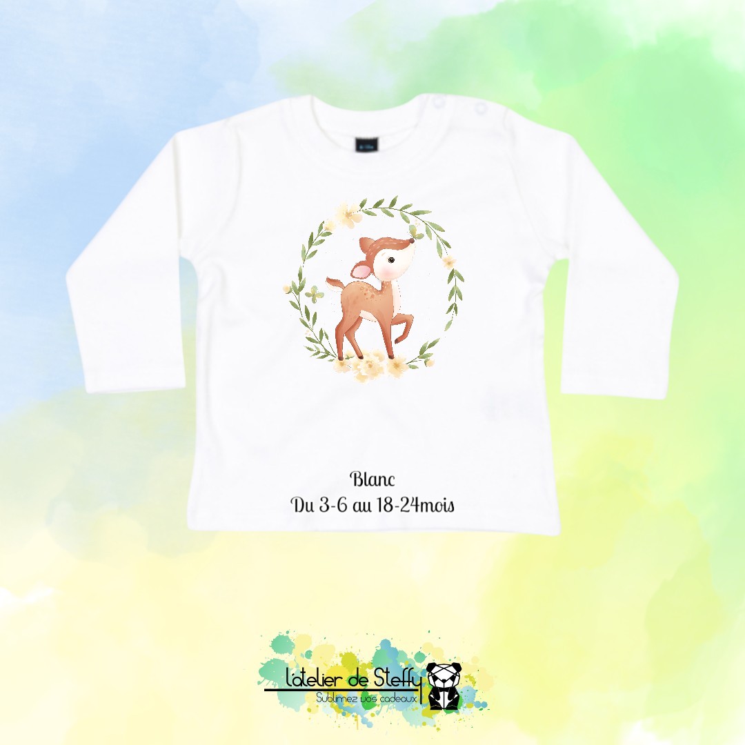 Tee shirt manches longues Bibouille - Bichette