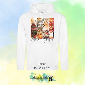 Sweat capuche Kalb - Ambiance d'automne