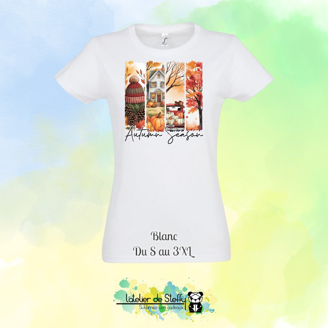 Tee shirt Steffy - Ambiance d'automne – Image 3
