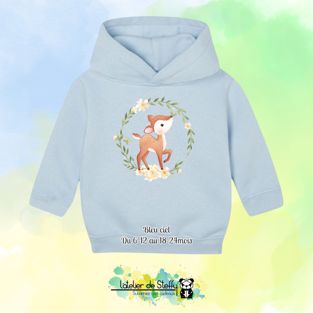 Sweat capuche Boudchou - Bichette