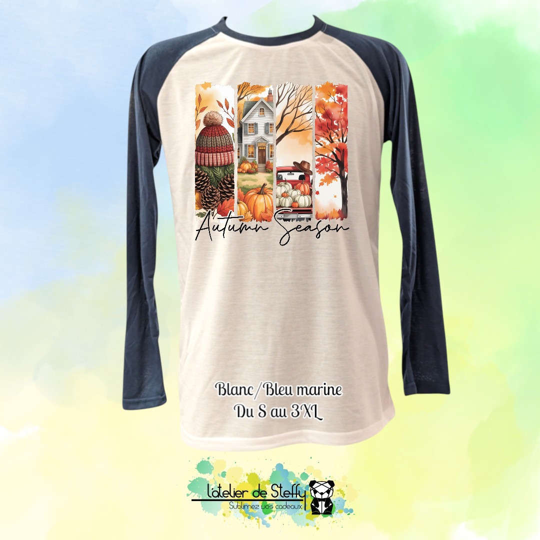 Tee shirt manches longues Adam - Ambiance d'automne – Image 2