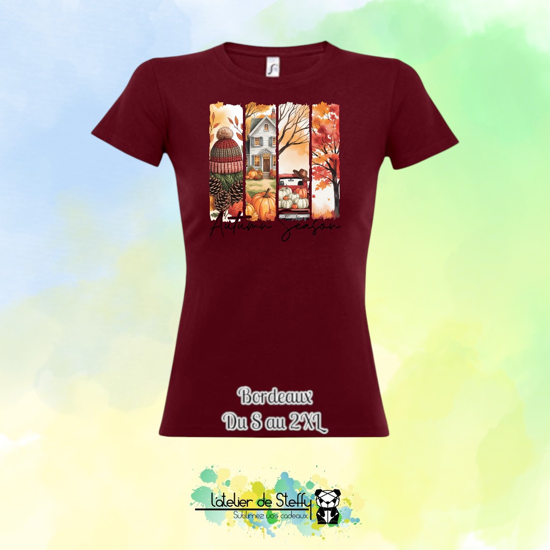 Tee shirt Steffy - Ambiance d'automne – Image 7