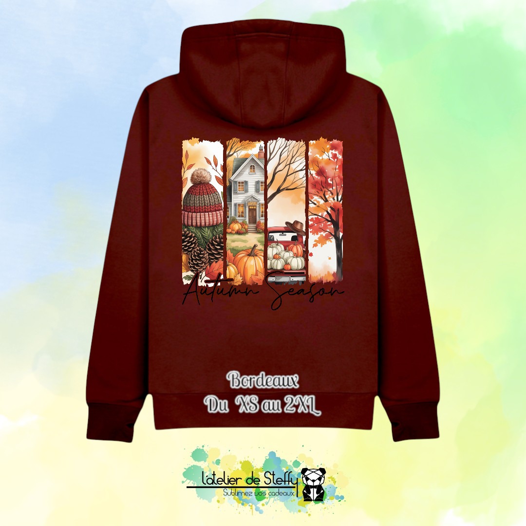 Veste sweat capuche Cath - Ambiance d'automne – Image 12