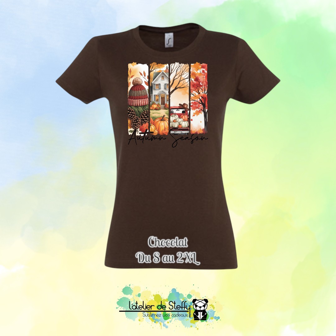 Tee shirt Steffy - Ambiance d'automne – Image 8