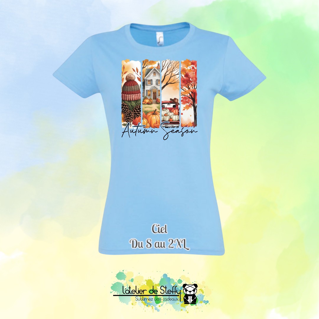 Tee shirt Steffy - Ambiance d'automne – Image 9