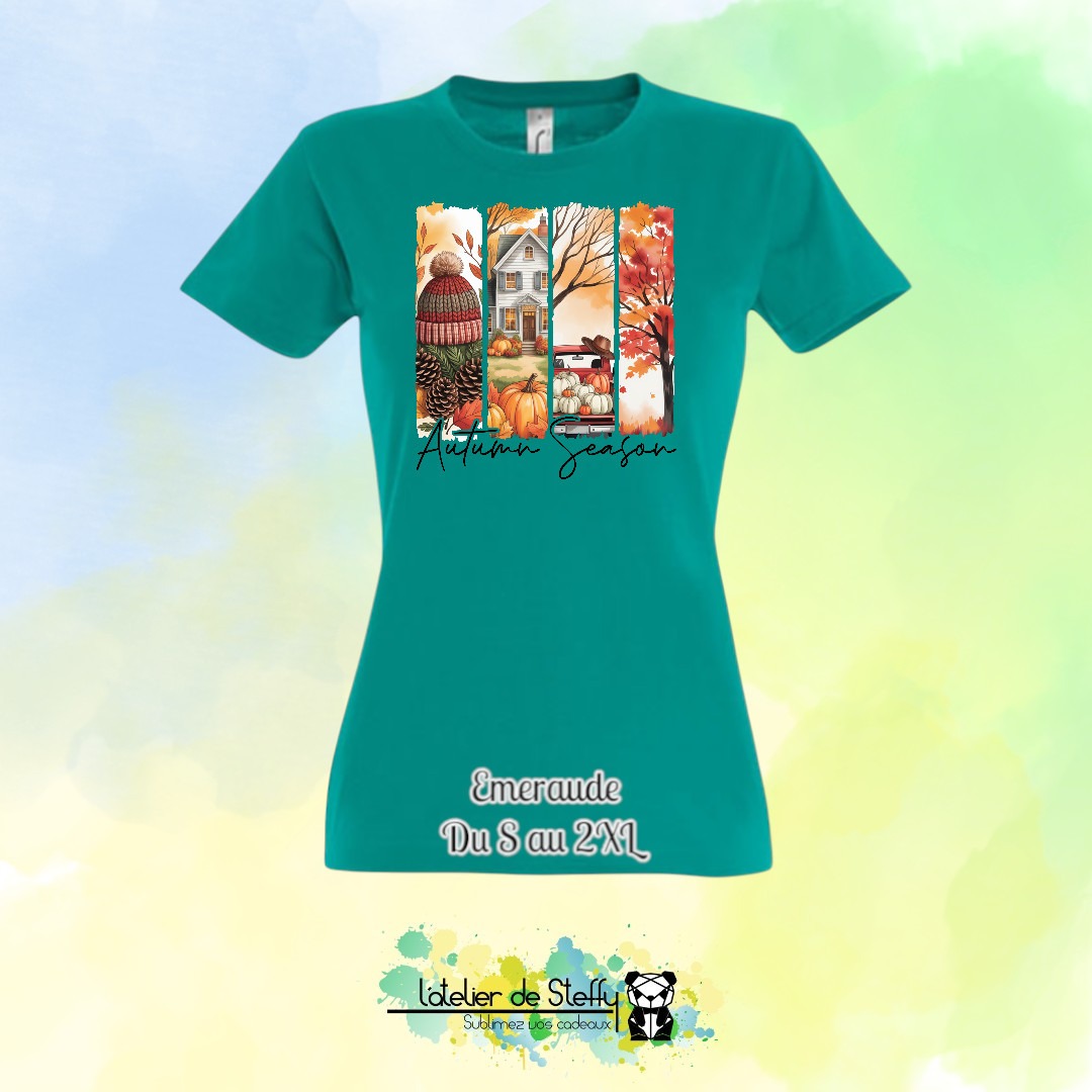 Tee shirt Steffy - Ambiance d'automne – Image 13