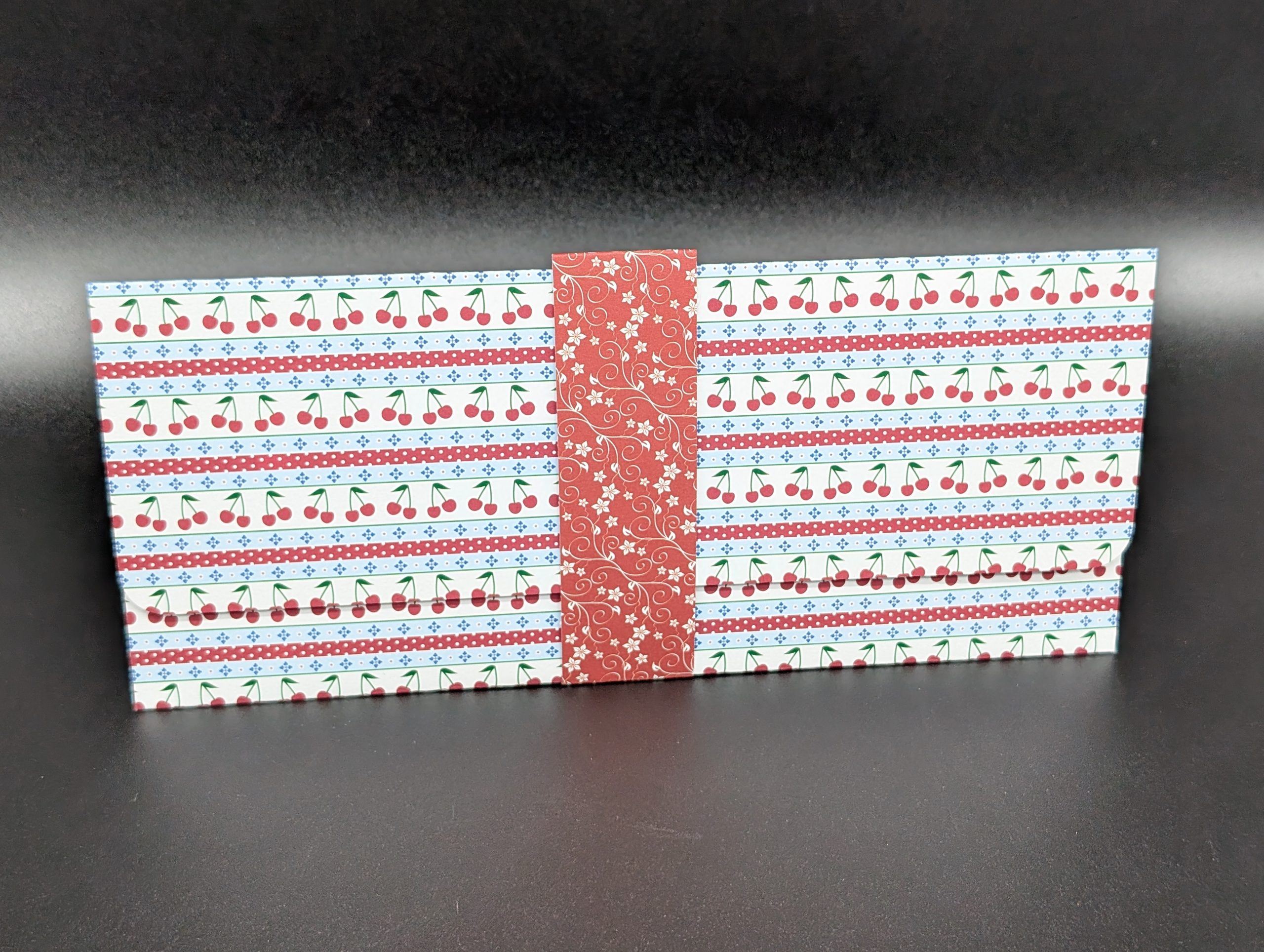 Pochette cadeau - Farandole de cerises