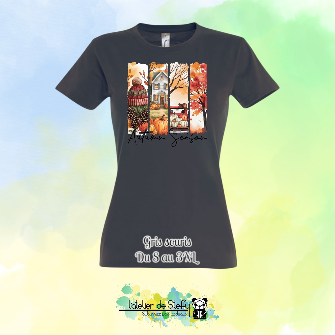 Tee shirt Steffy - Ambiance d'automne – Image 18