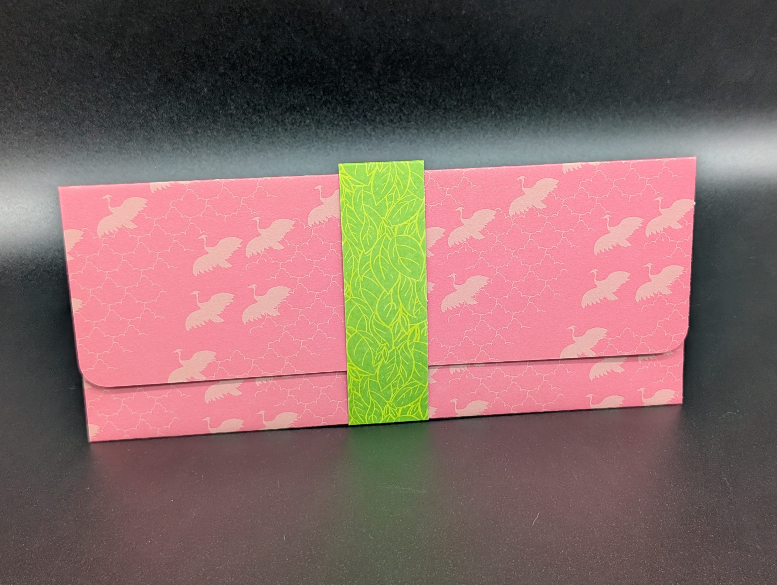 Pochette cadeau - Grues