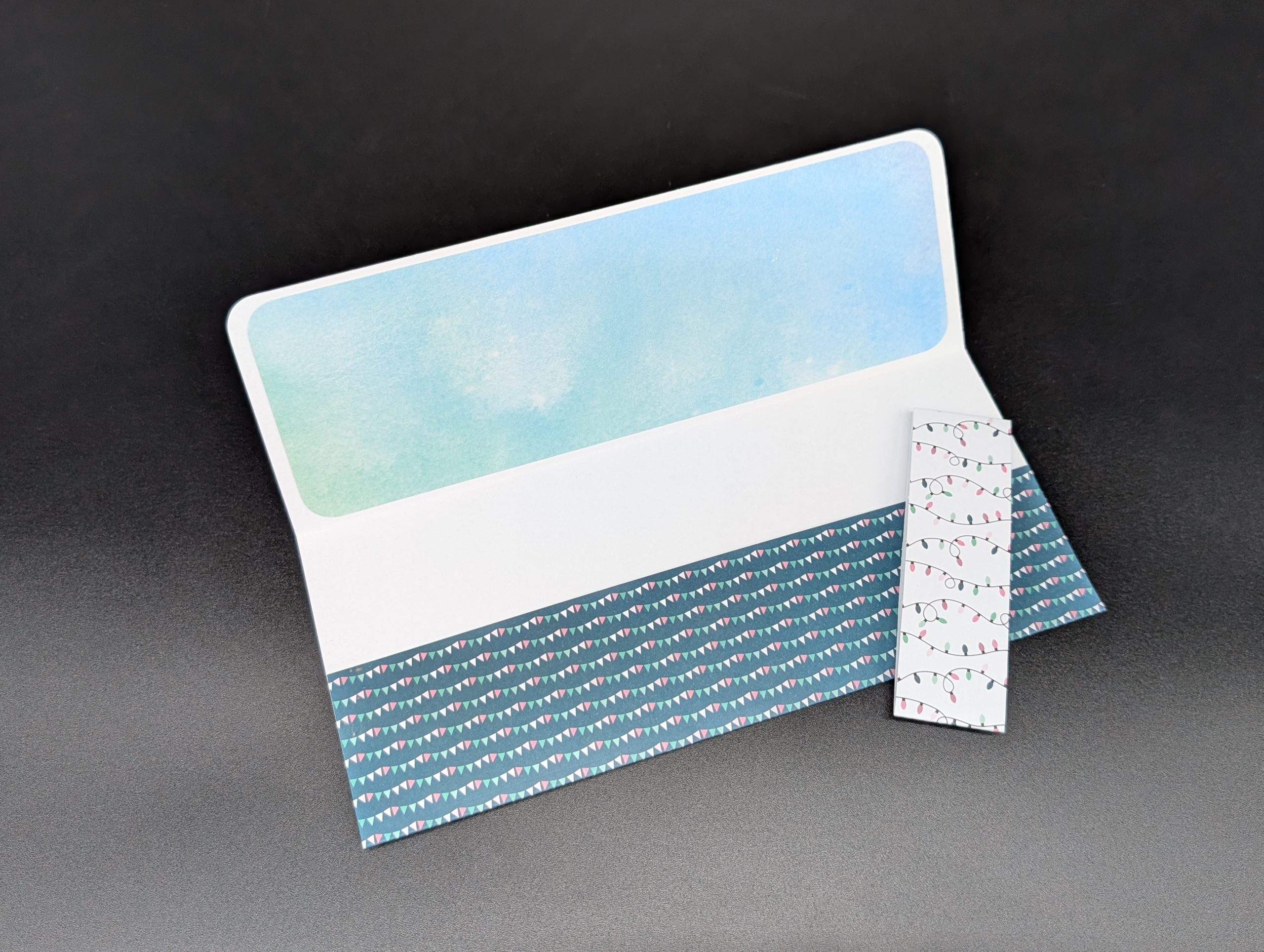 Pochette cadeau - Guirlandes – Image 2