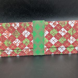 Pochette cadeau - Losanges de noël