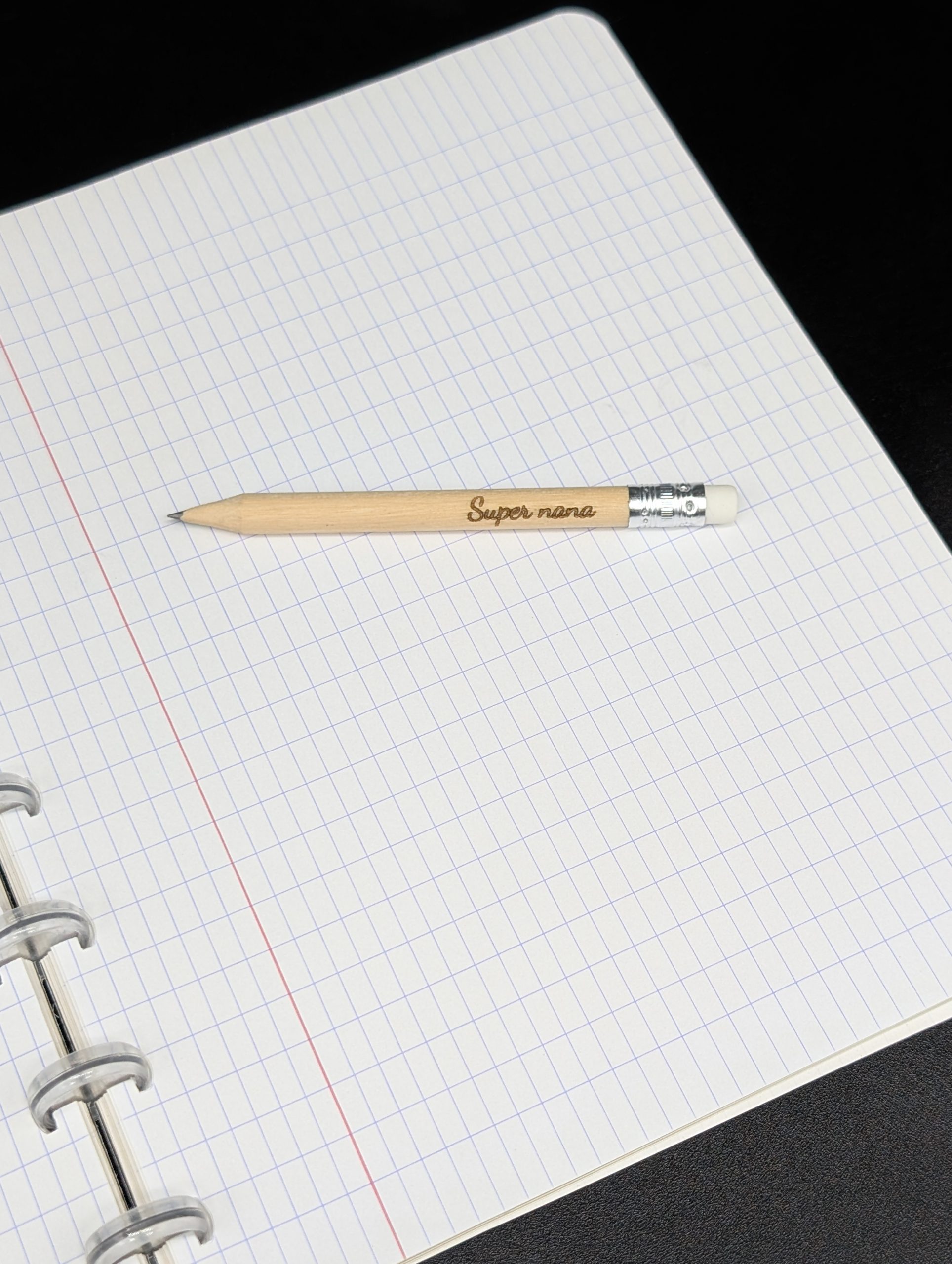 Mini crayon gris - Super nana