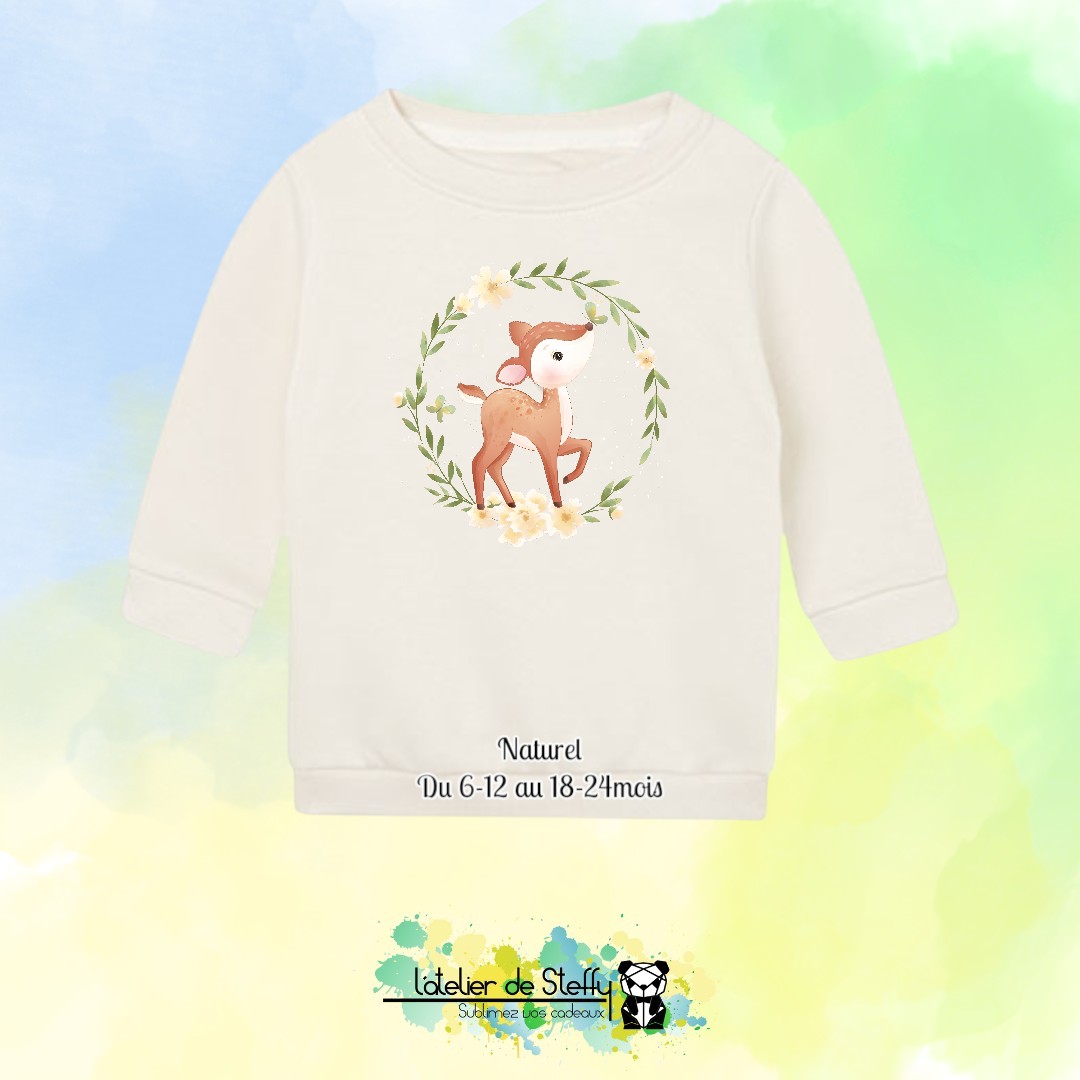 Sweat col rond Choupinou - Bichette – Image 4