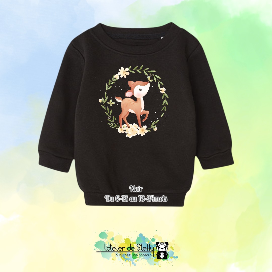 Sweat col rond Choupinou - Bichette – Image 5