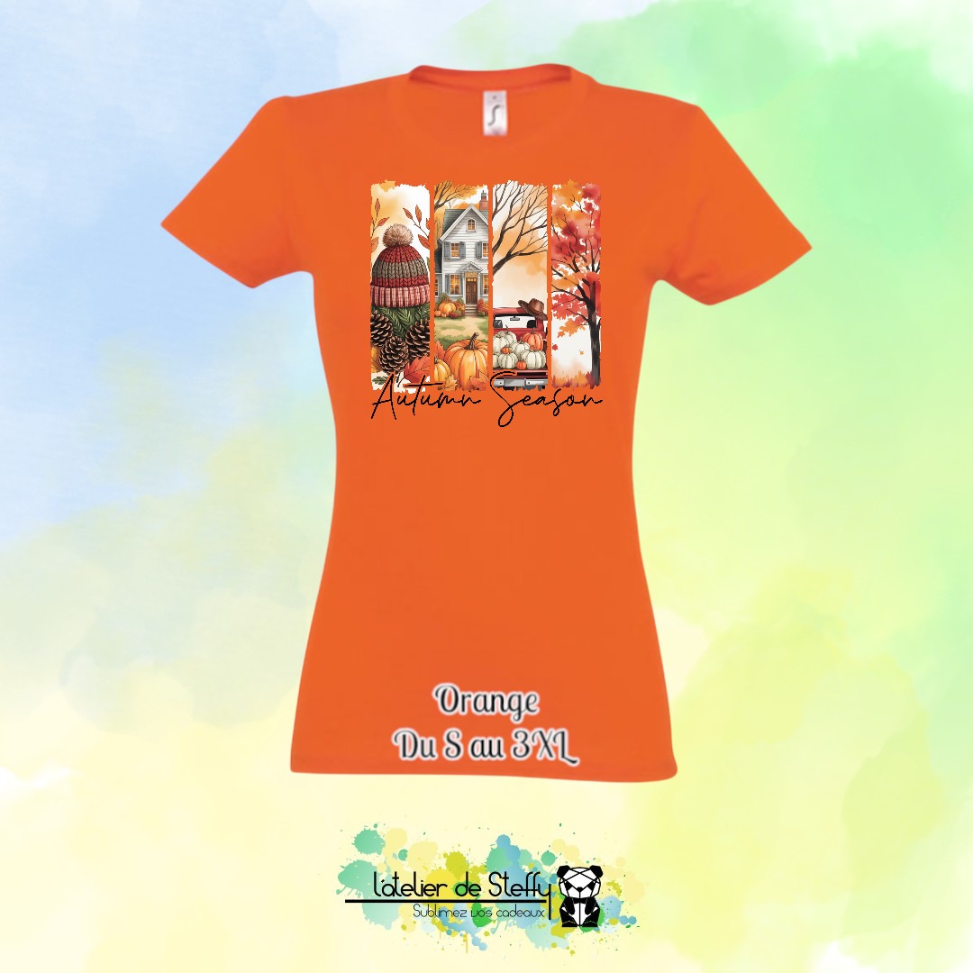 Tee shirt Steffy - Ambiance d'automne – Image 23