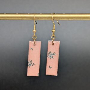 Boucles d'oreilles Paola - Fleurs de pêche