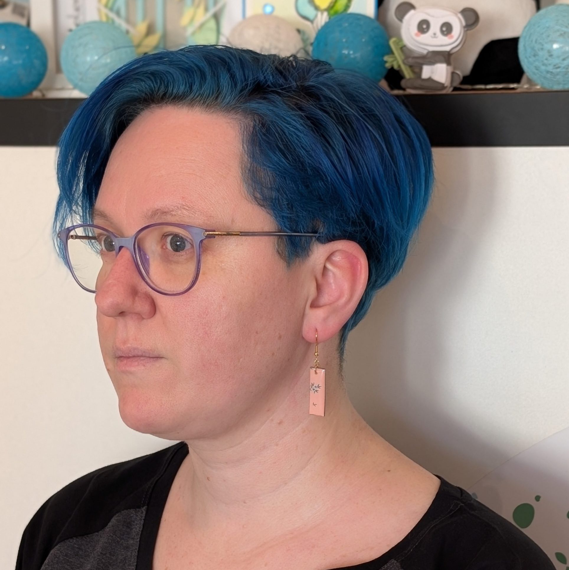 Boucles d'oreilles en papier Paola