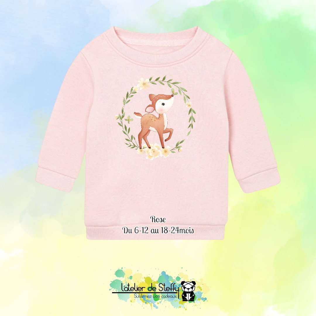 Sweat col rond Choupinou - Bichette – Image 6