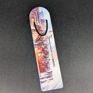 Marque page en alu - Rue de noël