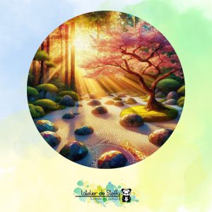 Planche à découper - Jardin zen