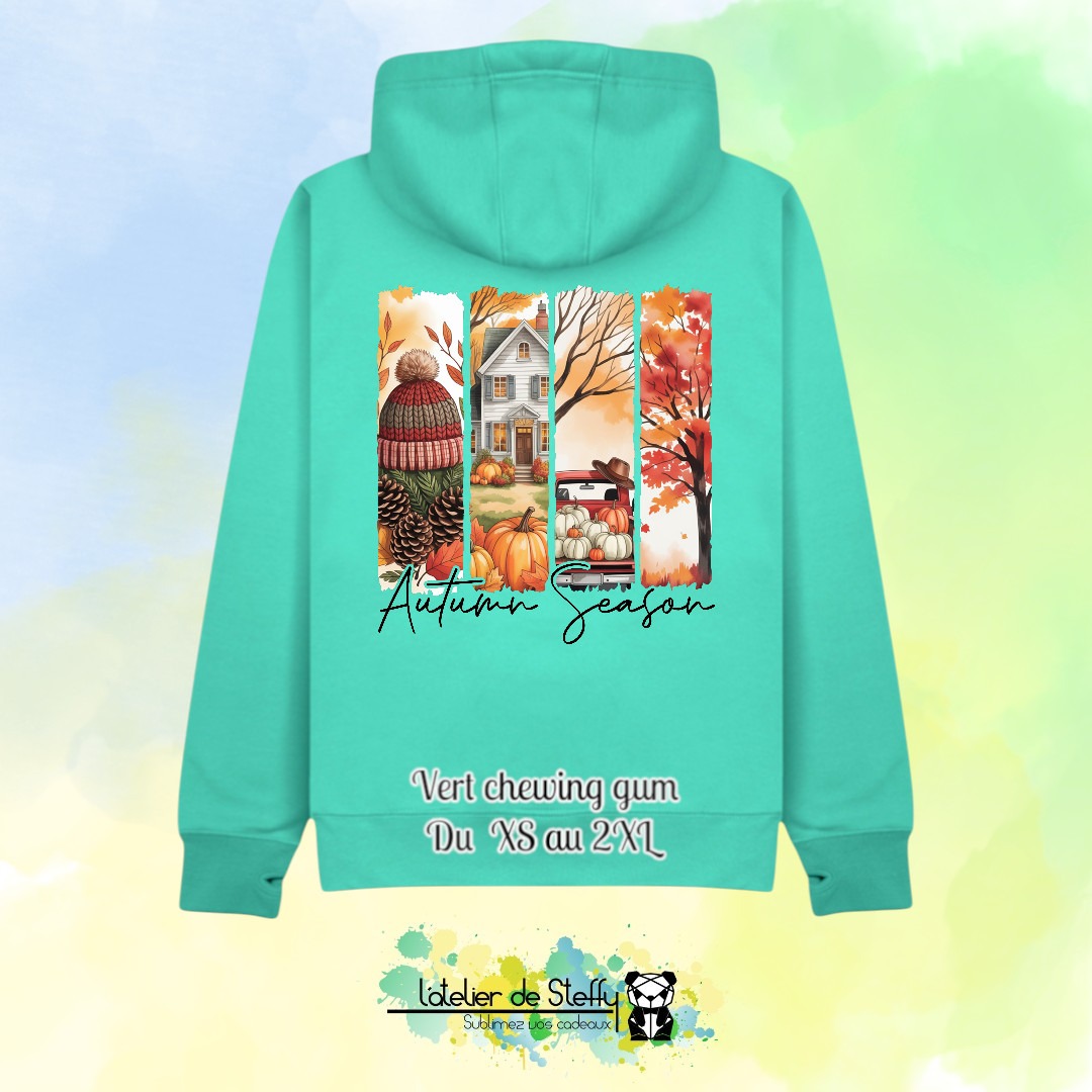 Veste sweat capuche Cath - Ambiance d'automne – Image 24