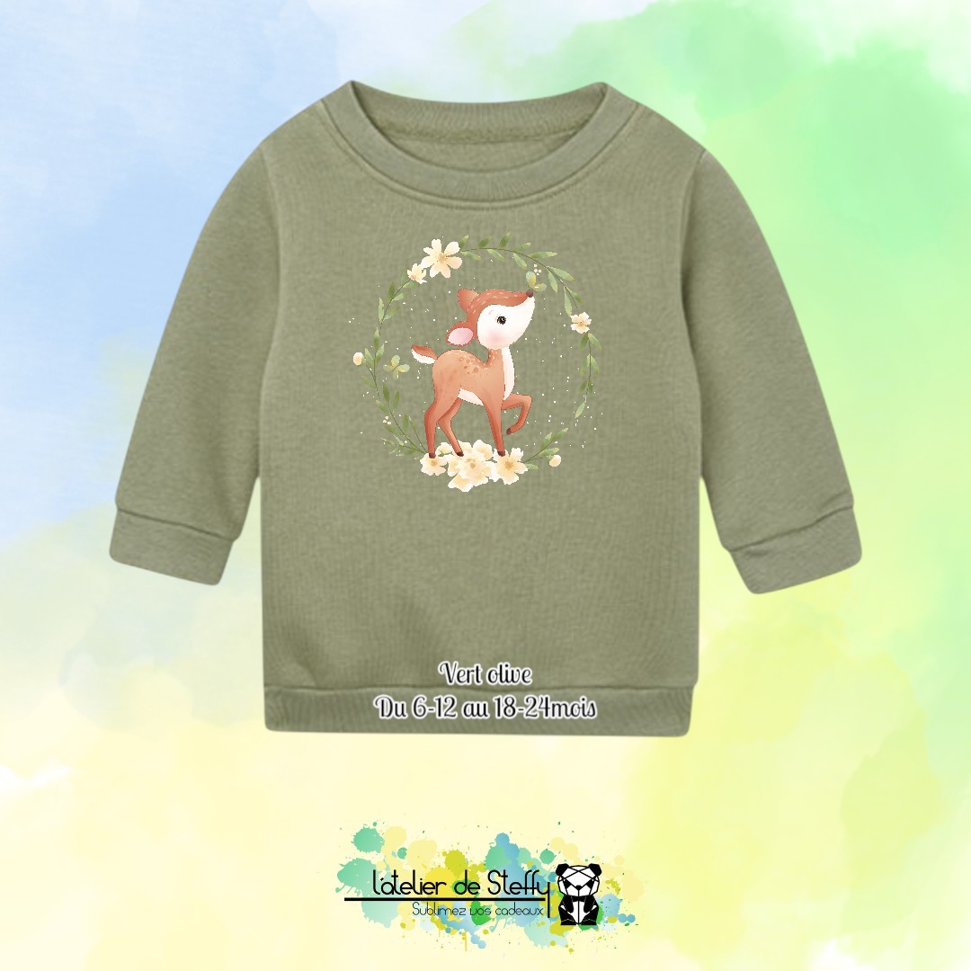 Sweat col rond Choupinou - Bichette – Image 7