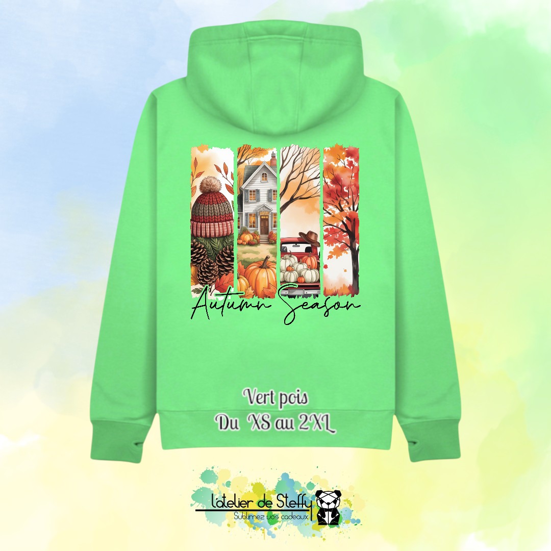 Veste sweat capuche Cath - Ambiance d'automne – Image 25