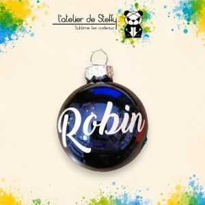 Boule de Noël personnalisée
