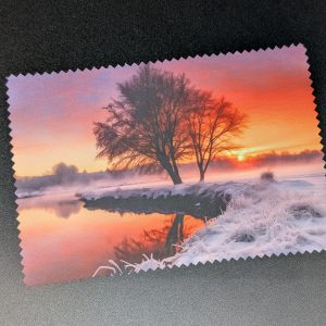 Lingette lunettes/écrans - Paysage d'hiver