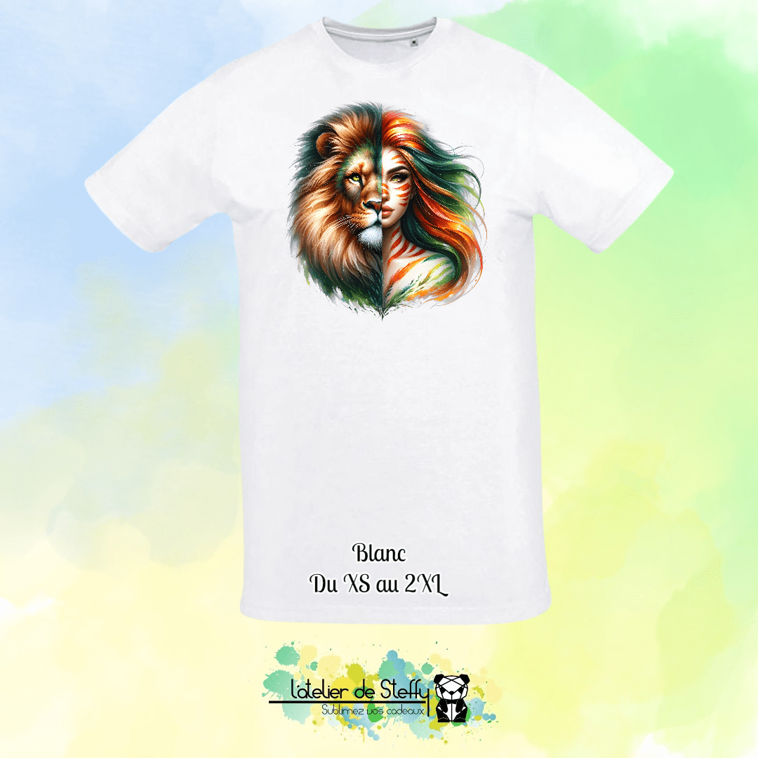 Tee shirt Aaron - Femme lion