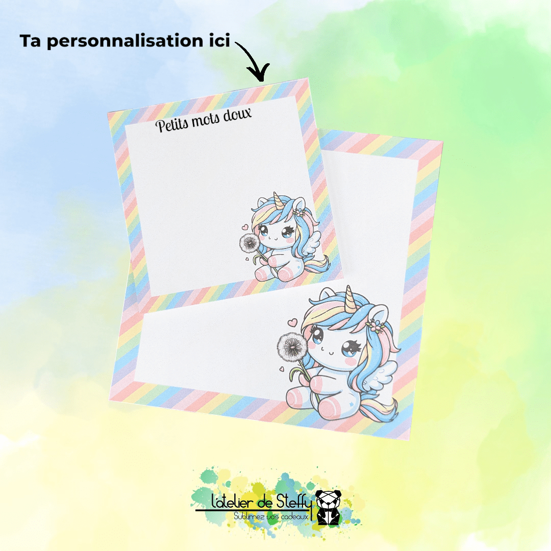 Bloc-notes - Licorne – Image 4