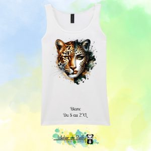 Débardeur Marie - Femme léopard