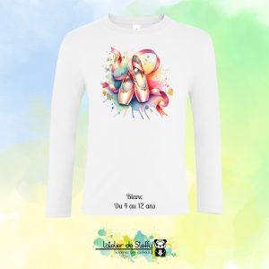 Tee shirt manches longues Ethan - Ballerines