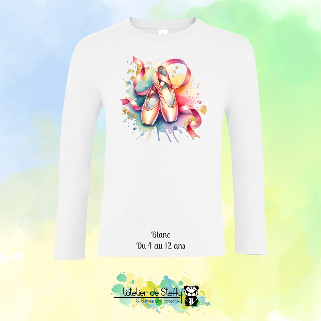 Tee shirt manches longues Ethan - Ballerines
