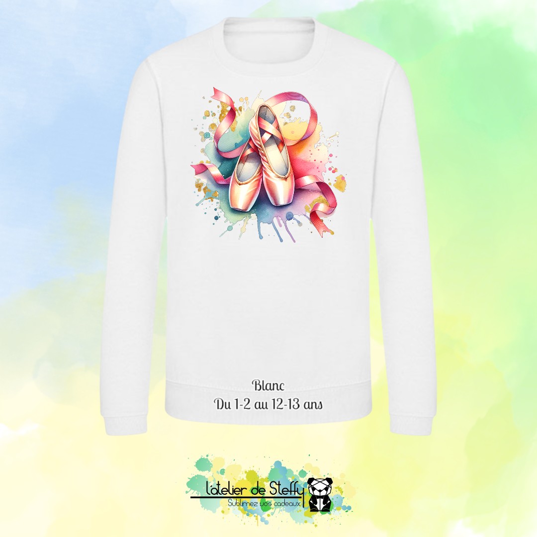 Sweat col rond Lyzo - Ballerines