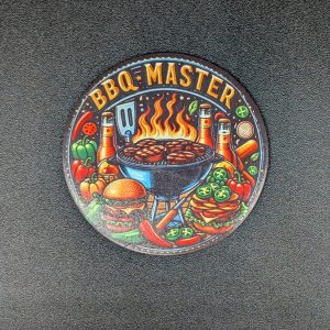 Magnet rond - Barbecue