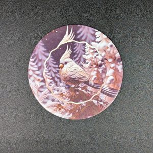 Magnet rond - Oiseau