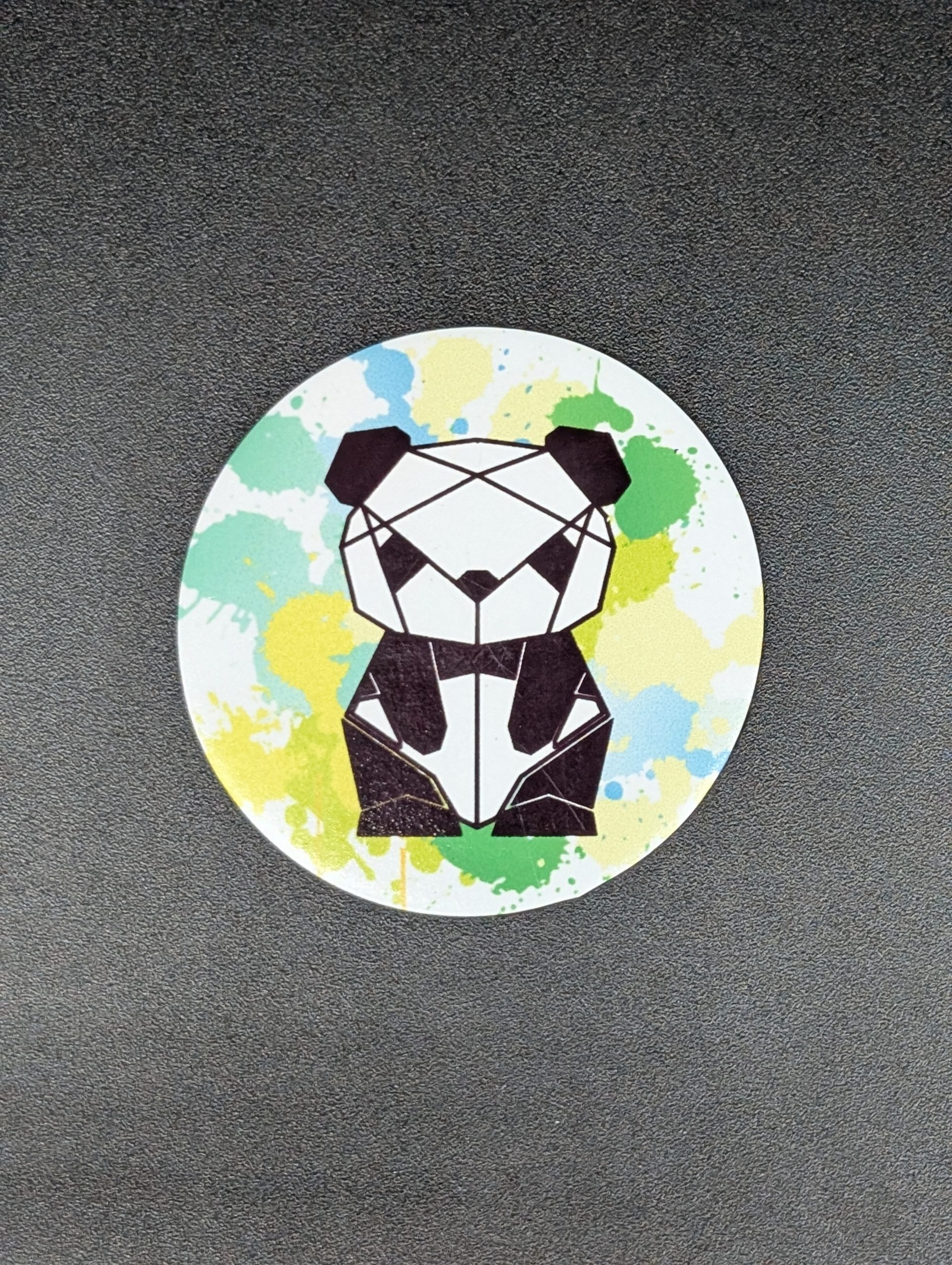 Magnet rond - Panda de l'atelier
