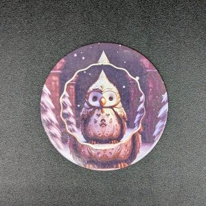 Magnet rond - Pingouin