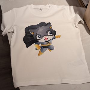 Tee shirt Speedouille - Chat héros - 2/3 ans