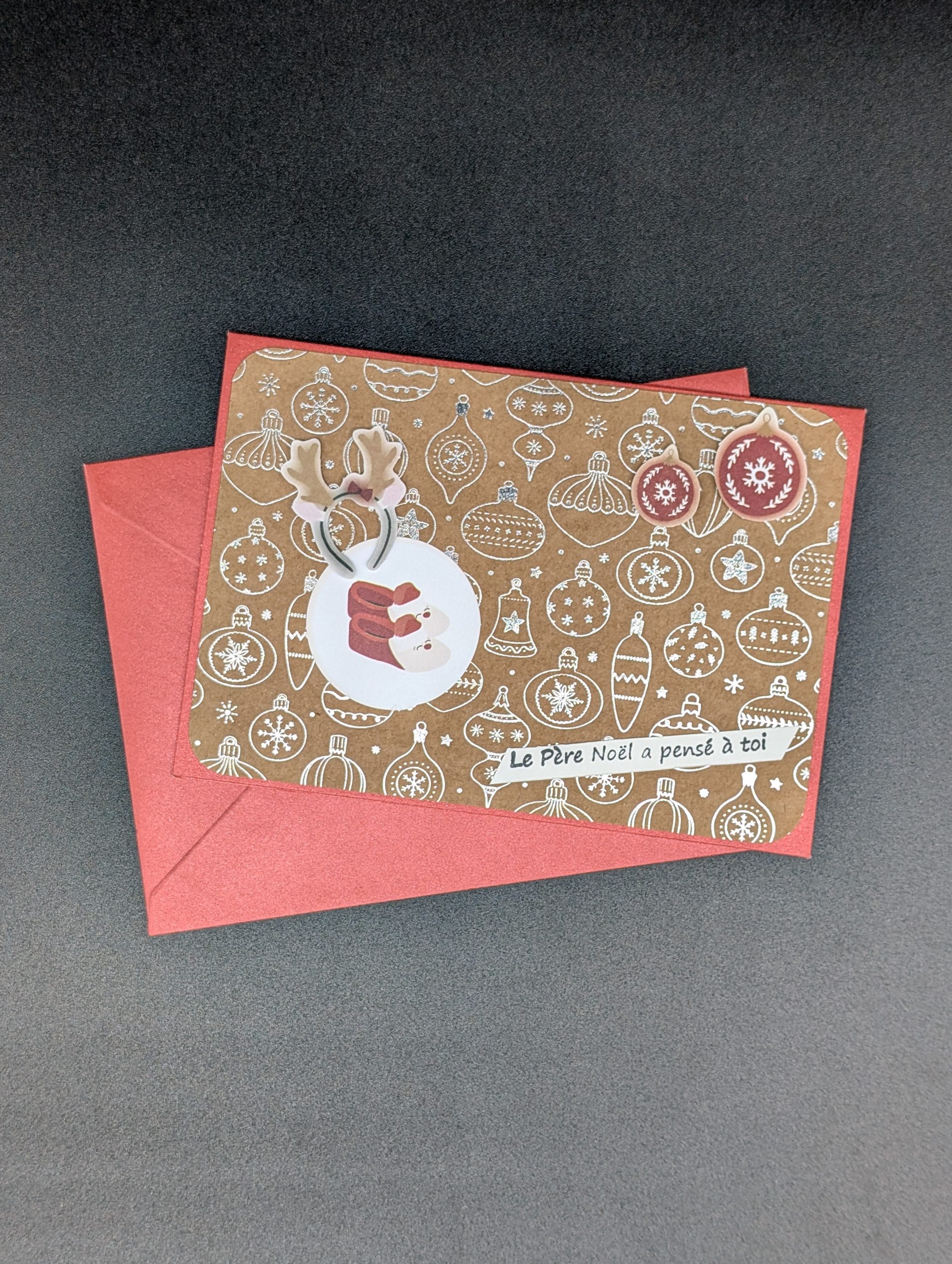 Carte 1251 - Le père noël a pensé à toi