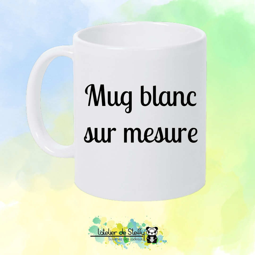 Mug blanc - Sur mesure