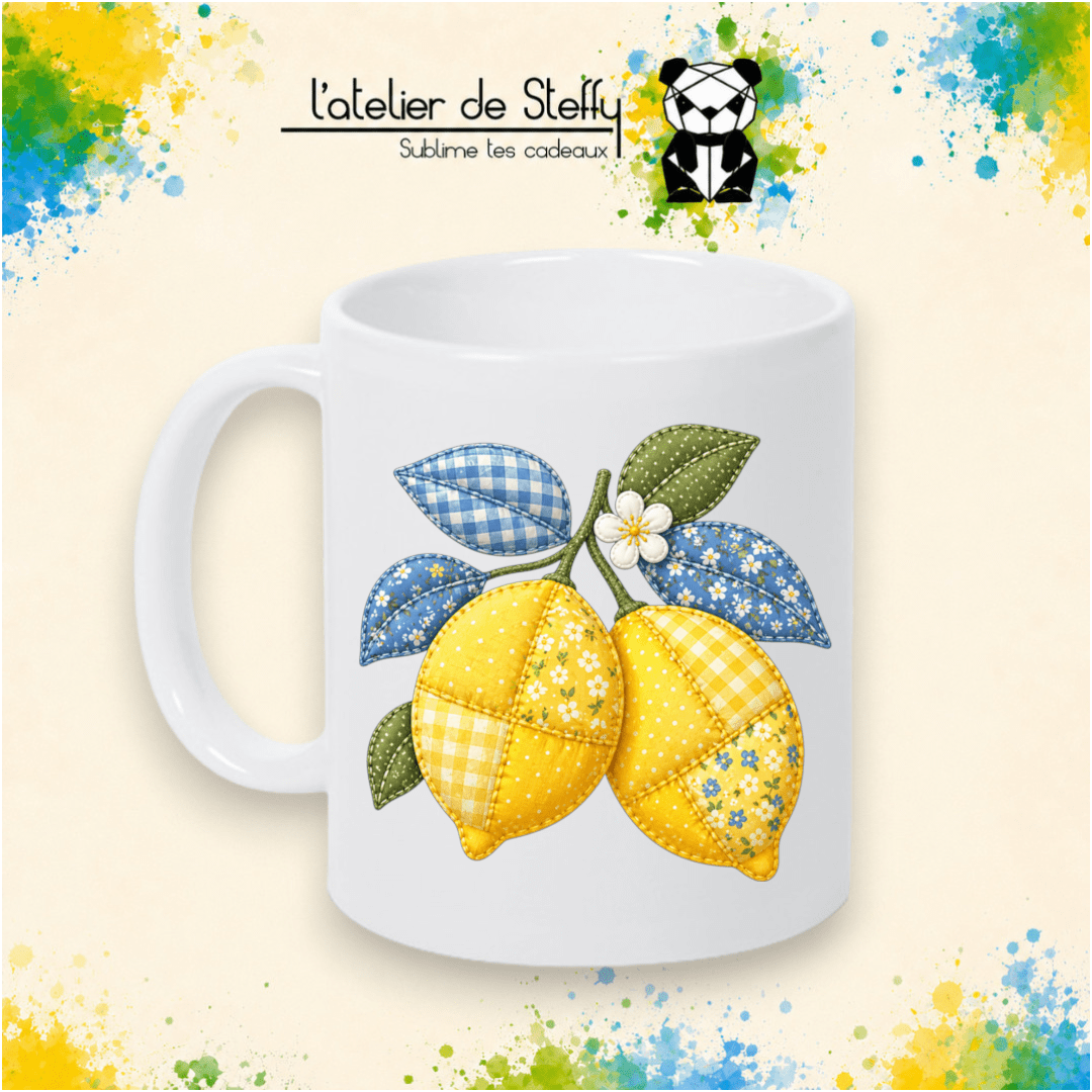 Mug - Citrons Patchwork