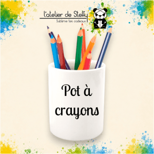 Pot à crayons