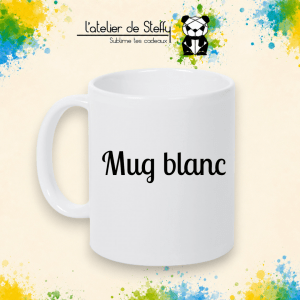 Mug blanc