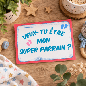 Carte Futur Super Parrain - Ref. 749