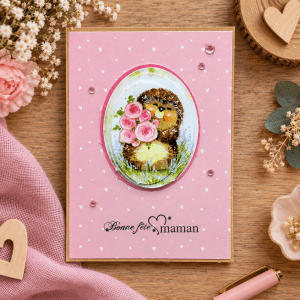 Carte Bonne fête maman - Ref. 989