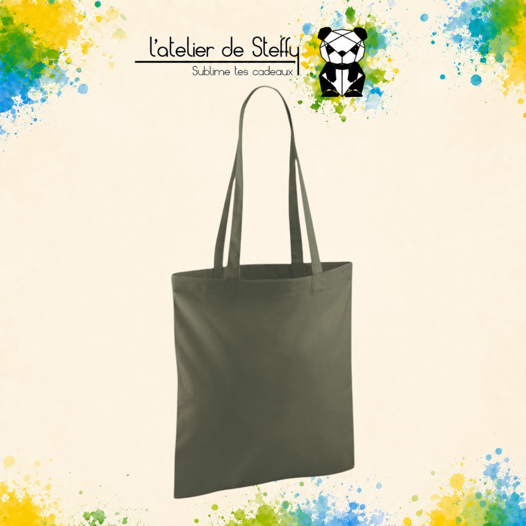 Tote bag Olive verte